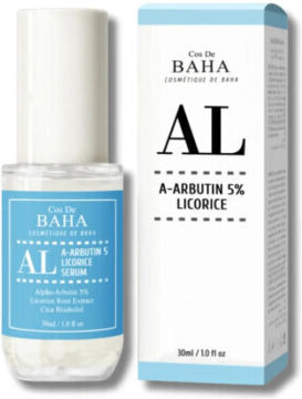 A-Arbutin 5% Licorice Serum Față pentru Pete Pigmentare & Albire 30ml