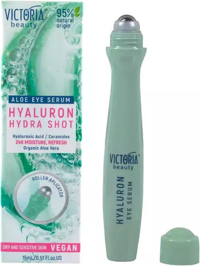Victoria Beauty Ενυδατικό Serum Ματιών με Υαλουρονικό Οξύ 15ml