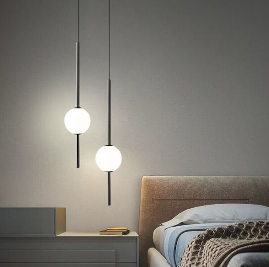 Home Lighting Pendant Light Black 12x100x100cm