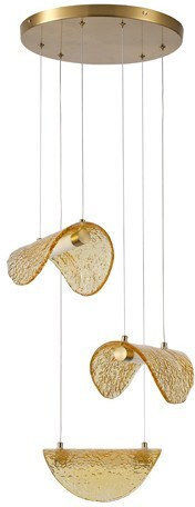 Eurolamp Isola Ceiling Light Bronze LED with Warm White Light 42.5x150cm
