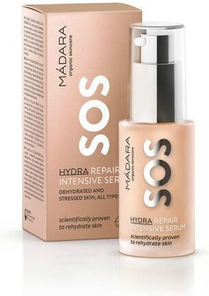 Madara SOS Hydra Repair Интензивен Хидратиращ & Против стареене Серум за Лице с Хиалуронова киселина 30ml
