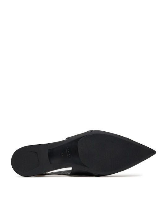 Hermine Women's Ballerina Shoes Slingback Black