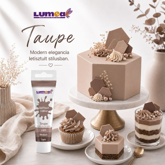 Lumea Culoare De Coloranți Alimentari În Formă De Gel Maro 30gr Tub