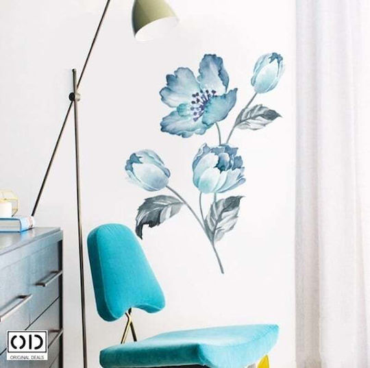 Decorative Sticker Wall Furniture Window Peony Flower Design Pvc Vinyl Sticker Premium Quality Professional Design Original Deals