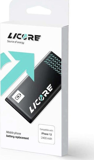 Licore Съвместима заместителна батерия 2815mAh за iPhone 12 / 12 Pro