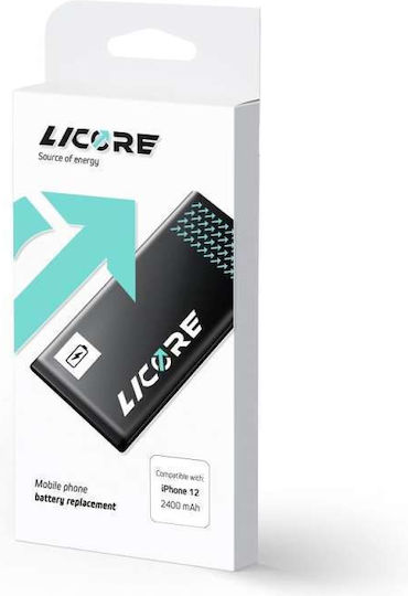 Licore Съвместима заместителна батерия 3687mAh за iPhone 12 Pro Max