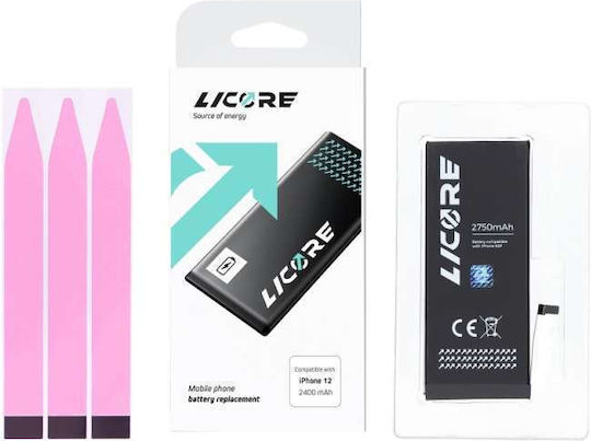 Licore Съвместима заместителна батерия 3687mAh за iPhone 12 Pro Max