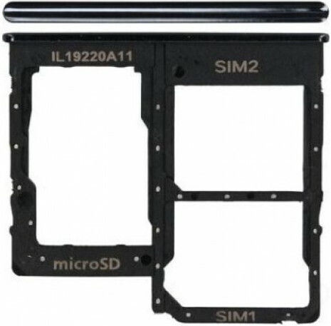 Samsung Υποδοχή Κάρτας Sim Μαύρο Galaxy A31