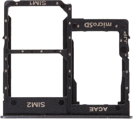 Samsung Υποδοχή Κάρτας Sim Μαύρο Galaxy A31