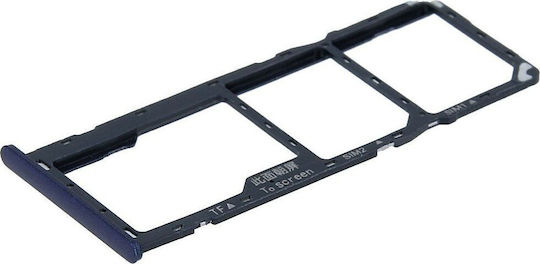 Samsung Βάση Κάρτας Sim & SD Μπλε για Galaxy A20s