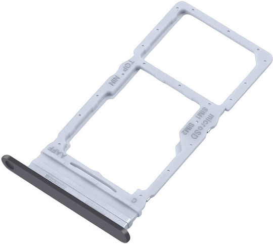Suport pentru Cartelă SIM și Memorie Samsung A16 5G A166 Gri Original Service Pack Gh98-49822b