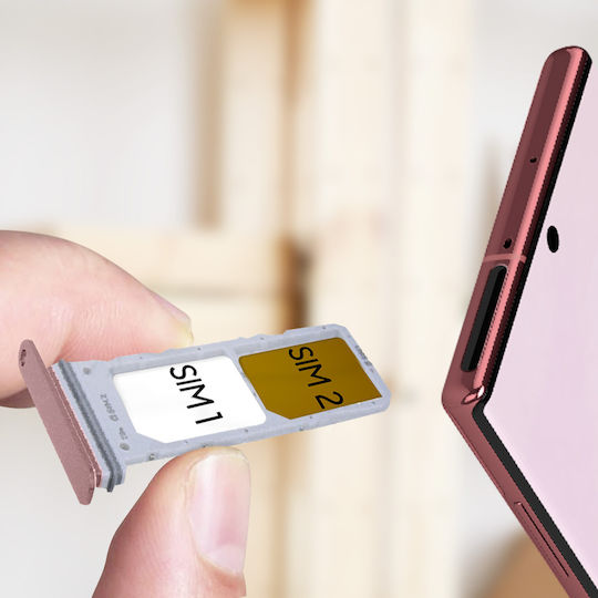 Тава за SIM карта Samsung Galaxy Note 10 Розово