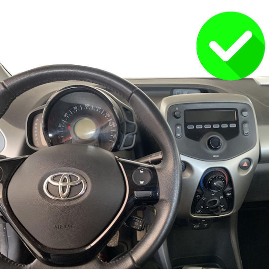 Carmedia Auto-Audiosystem für Peugeot 108 Toyota Aygo Citroen C1 2014 (Bluetooth/USB/AUX/WiFi/GPS/Apple-Carplay/Android-Auto) mit Touchscreen 11.8"