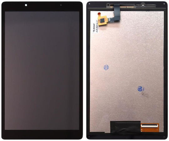 Ecranul și mecanismul tactil de Înlocuire negru (Lenovo Tab E8 TB-8304F)