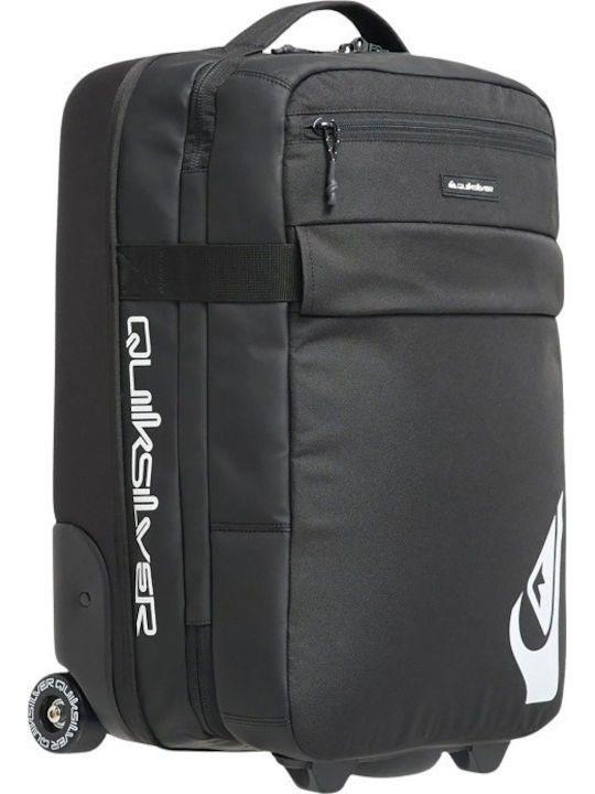 Quiksilver Wheelie Valiză De Călătorie De Cabină Neagră Cu 2 Roți Înălțime 51 Cm