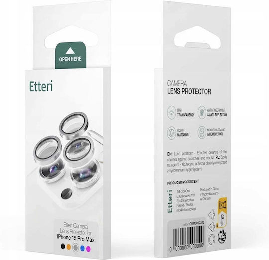 Etteri Προστασία Κάμερας Tempered Glass Χρυσό για το iPhone 17 Air