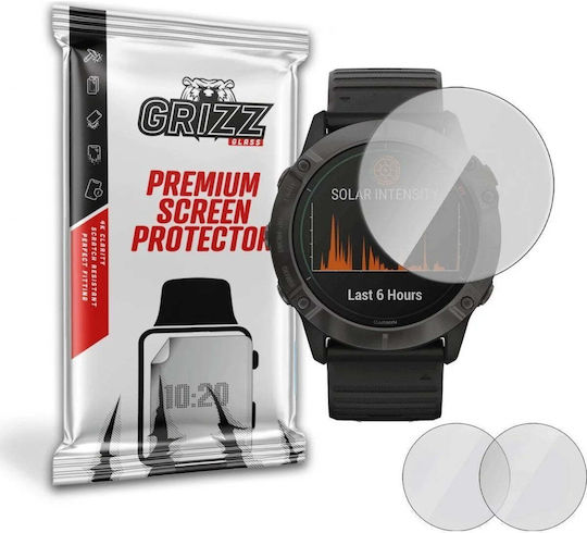 GrizzGlass Paperscreen Displayschutzfolie für das Garmin Fenix 6X/6X Pro 1Stück