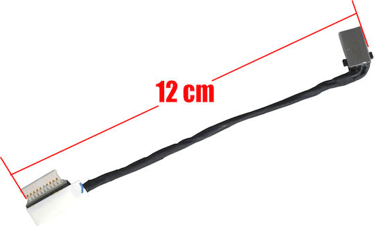 Dell Laptop Netzteil DC Power Jack Socket Inspiron 16 Plus 7620 7620-9jd72 Odin 16hnr 003vp9 03vp9 450.0qc02.0002 450.0qc02.0012 12cm 9 Pins