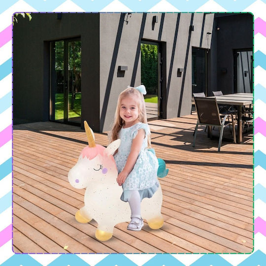 NICEkids Săritori Unicorn pentru 3+ Ani Albe