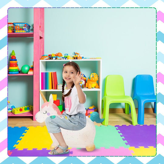 NICEkids Săritori Unicorn pentru 3+ Ani Albe