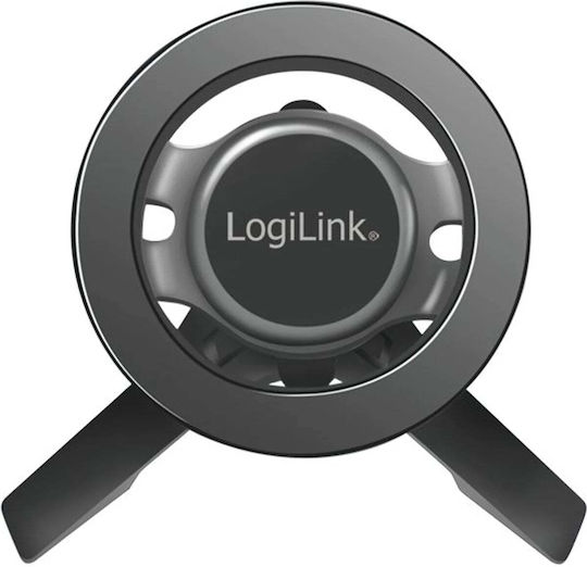 LogiLink Βάση Κινητού Αυτοκινήτου με Μαγνήτη Μαύρη