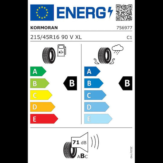 Kormoran 215/45R16 90V XL Θερινό Λάστιχο Αυτοκινήτου