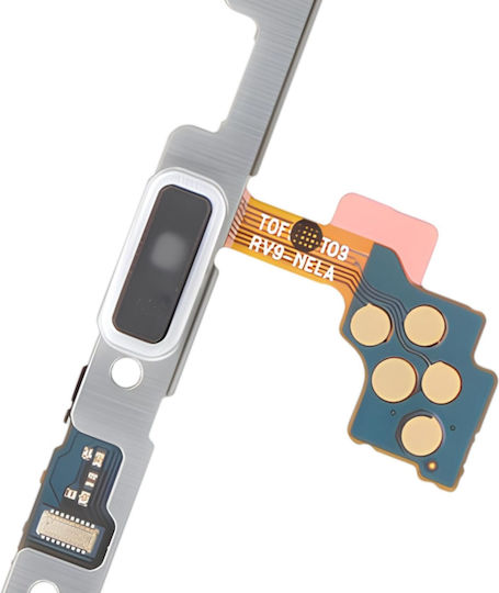 Clappio Power Lautstärke-Taste Flexkabel Samsung Galaxy A37 5G Service Pack Schwarz Silber