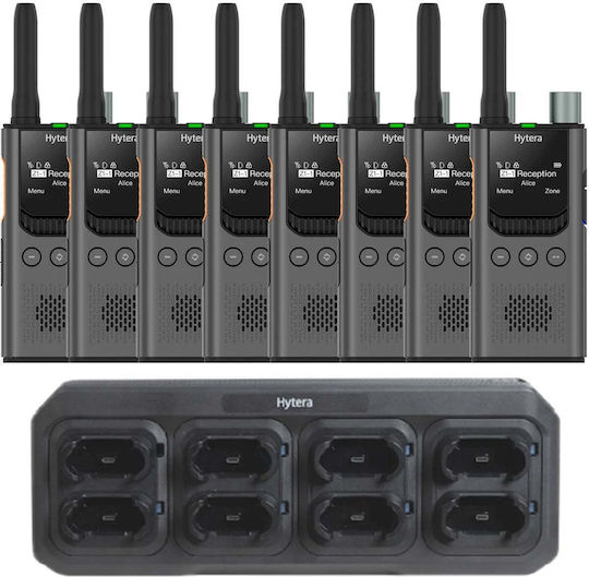 S1 Pro Ασύρματος Πομποδέκτης UHF 3W με Μονόχρωμη Οθόνη Σε Γκρι Χρώμα
