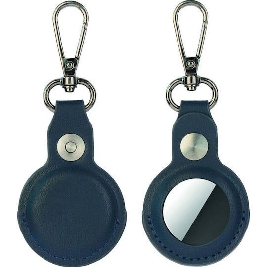 4Smarts Leather Keychain Case for AirTag in Multicolour, 4 Pieces