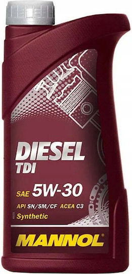 Mannol Diesel TDI Συνθετικό Λάδι Αυτοκινήτου 5W-30 1lt