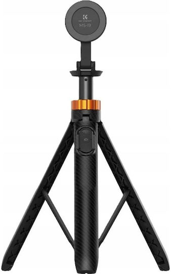 K&F Concept Selfie Stick με Τηλεχειριστήριο Μαύρο