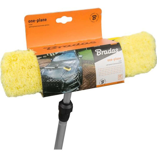 Bradas Teleskopisch Autowaschbürste mit Wasserzufuhr 90-160cm