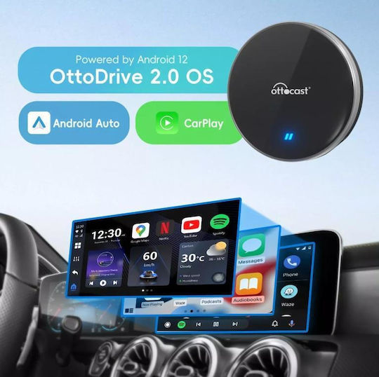 Αντάπτορας Carplay & Android Auto Αυτοκινήτου Aibox P3 Lite