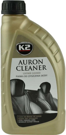 K2 Auron Cleaner Lichid De Curățare Pentru Părți Din Piele Auto 1lt