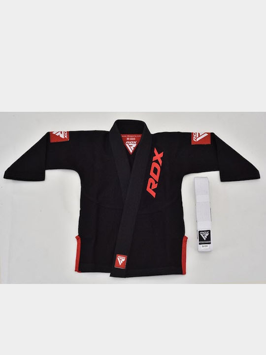 RDX Παιδική Στολή Brazilian Jiu Jitsu Μαύρη