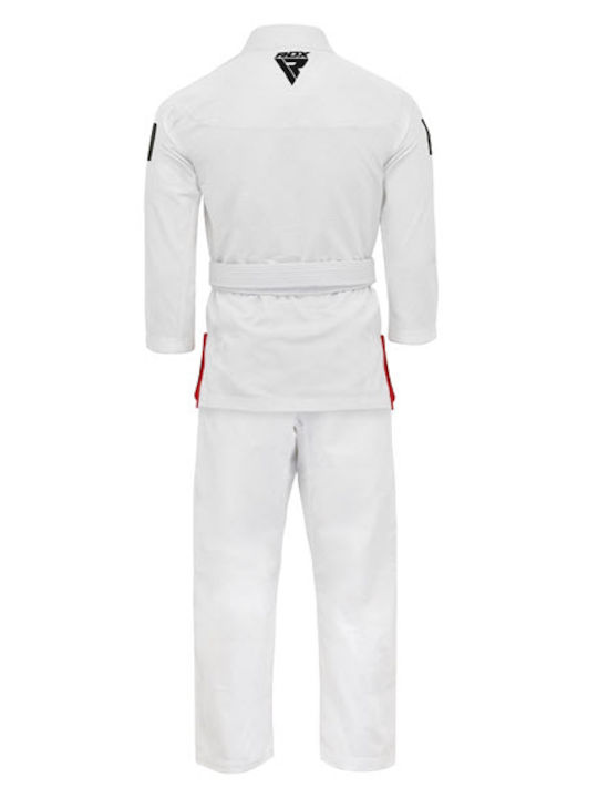 RDX Παιδική Στολή Brazilian Jiu Jitsu Λευκή