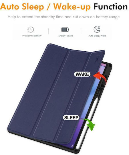 Enkay Удароустойчив флип капак сив Lenovo Idea Tab Pro Gen 2