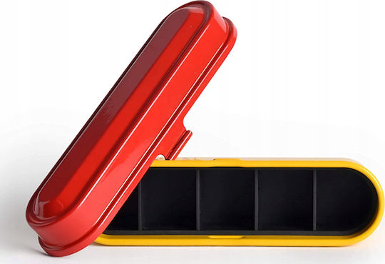 135 Film Case Small Red Yellow