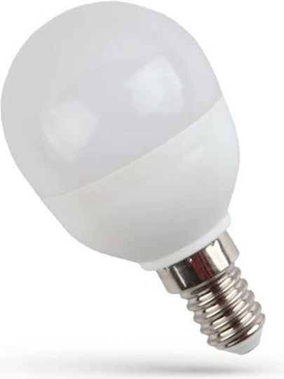 Spectrum LED крушка 6W за фасунга E14 и форма G45 Неутрално бяло 540лм