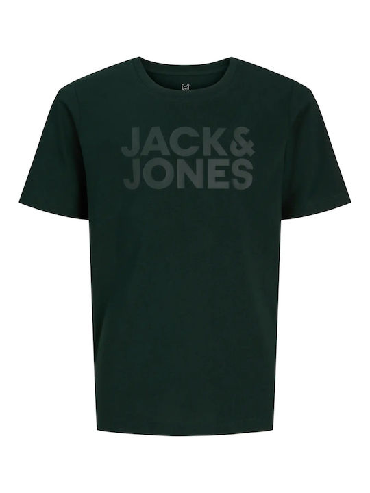 Παιδικό T-shirt Dark Green Crew