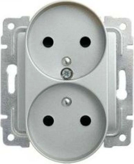 KOS Power Socket Gray 1pcs