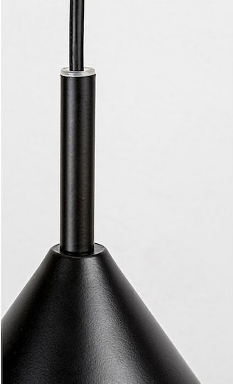 Rabalux Jarod Deckenleuchte Schwarz Glocke mit E27 Lampenbirnensockel