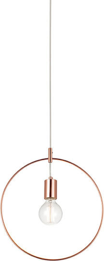 Aca Twiggy Висящо Тавано Осветително Тяло Меден с Цокъл E27 35x120x120см