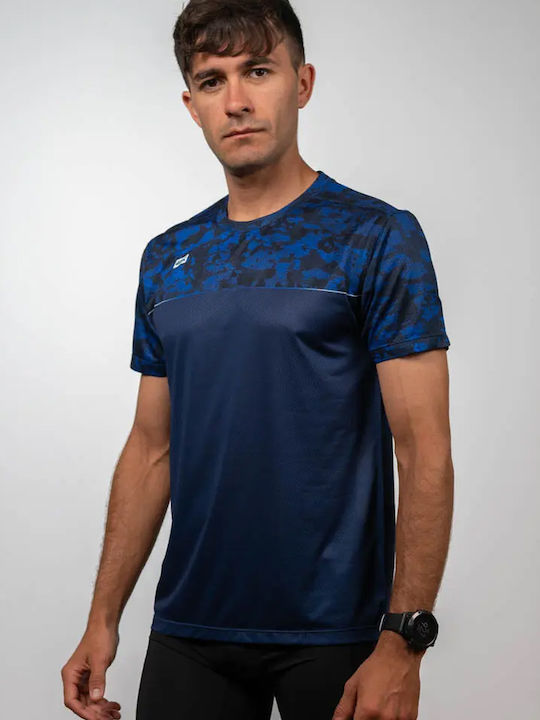 Athletic T-Shirt Army Navy Blue