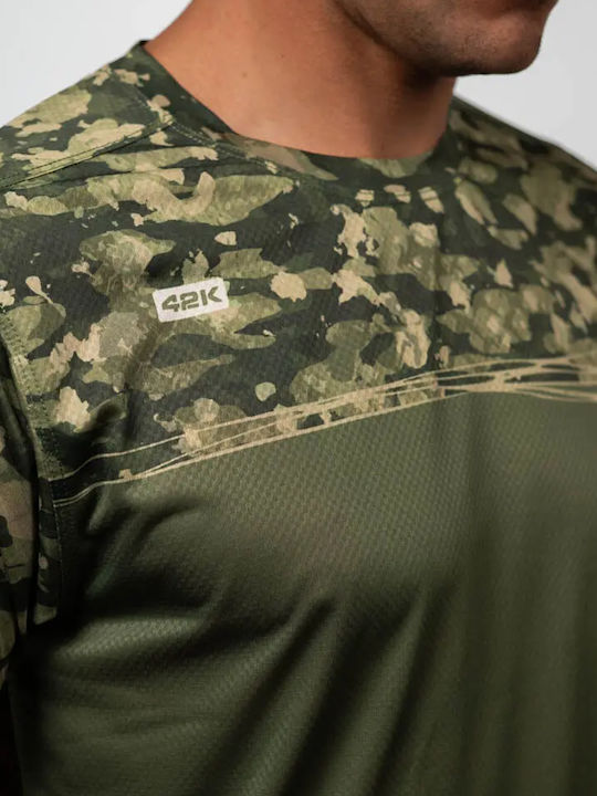 Sportliches T-Shirt Viper Grün