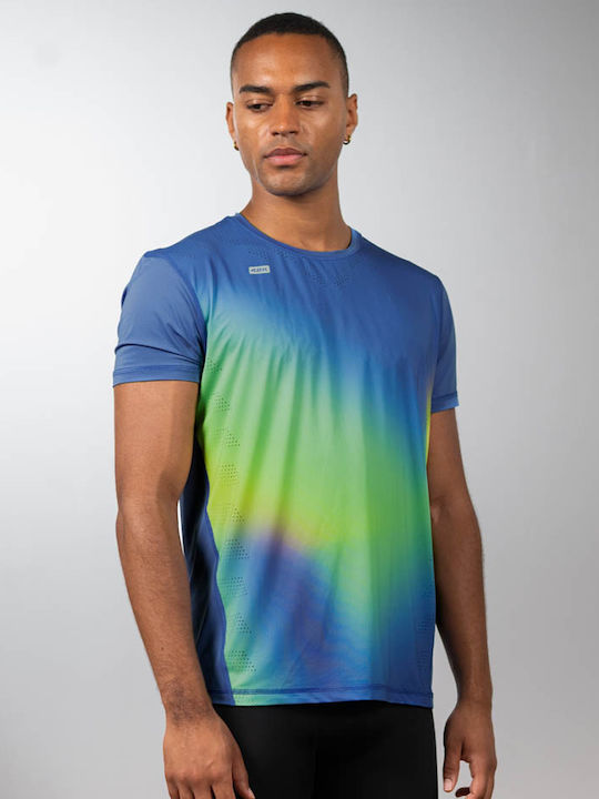 Athletic T-Shirt Chroma Blue