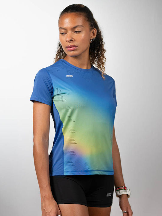 Athletic T-Shirt Chroma Blue