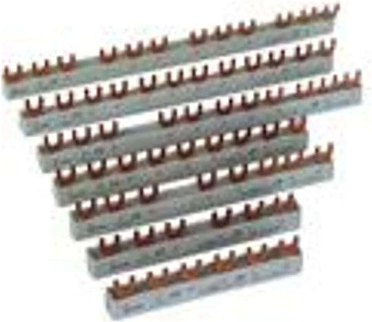 Connection Rail 2p 63a 10mm2 Fork 10mod +auxiliary Contact Evg-2phas 10modul Hi 215657
