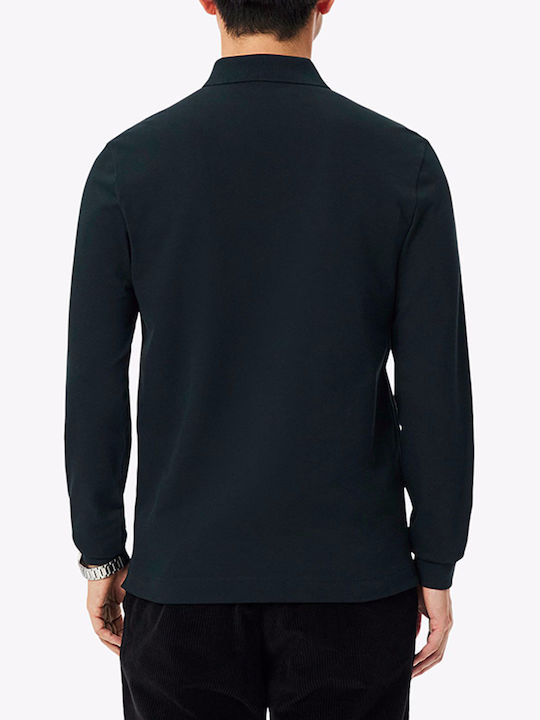 Lacoste Polo Bluză Mânecă Lungă Darkgreen Lacoste Polo Bluză Mânecă Lungă Darkgreen