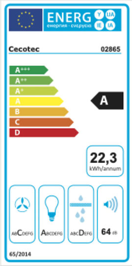 Cecotec Bolero Flux IM 523500 Μηχανισμός Απορρόφησης 52cm Inox